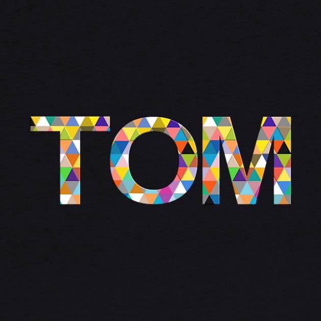 Tom, name, typography by Furashop